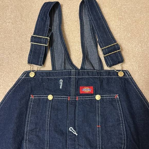 Dickies zip fly multi use pocket insulated bib overalls size 46 X 30 - Picture 3 of 12